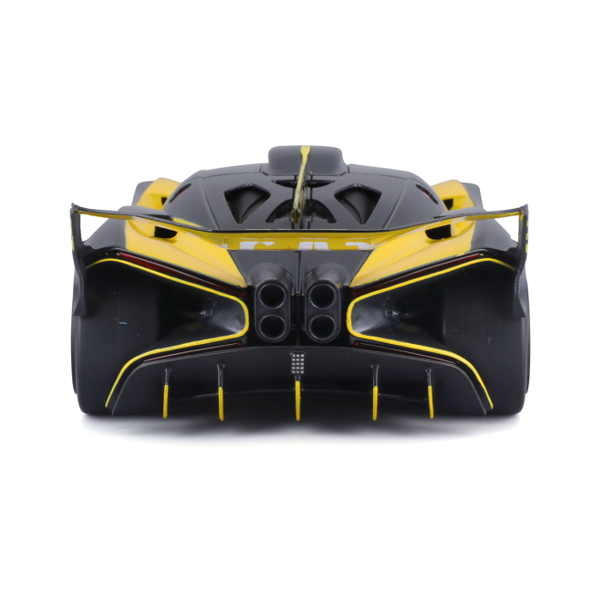 Автомоделі - Автомодель Bburago Bugatti Bolide чорно-жовтий (18-11047 YL)#4