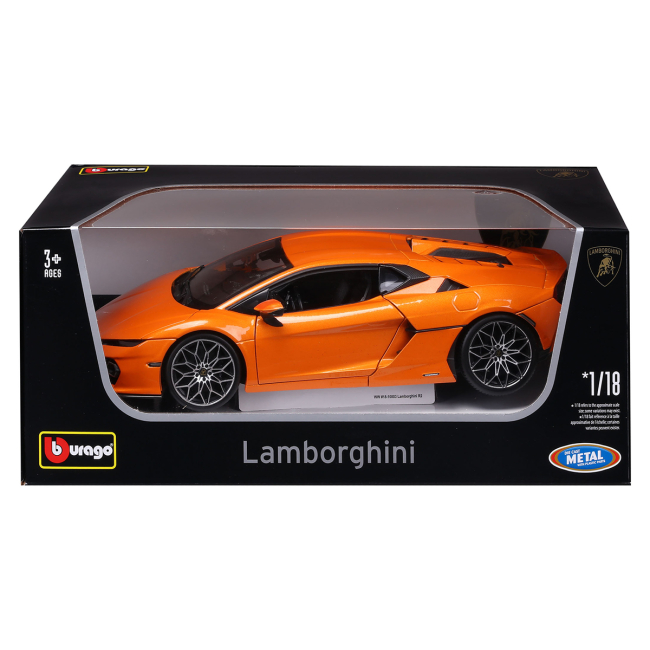 Автомоделі - Автомодель Bburago Lamborghini Temerario помаранчевий (18-11052Or)#6