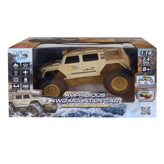 Радіокеровані моделі - Автомобіль на радіокеруванні KS Drive Amphibious 4WD (SL-8018ARH)#9