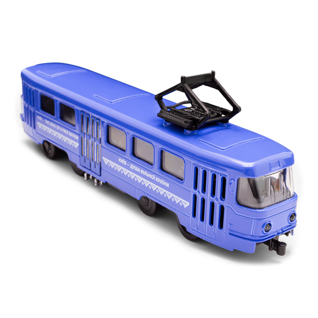 Транспорт і спецтехніка - Автомодель TechnoDrive Міський трамвай Київ (KM250425)#2