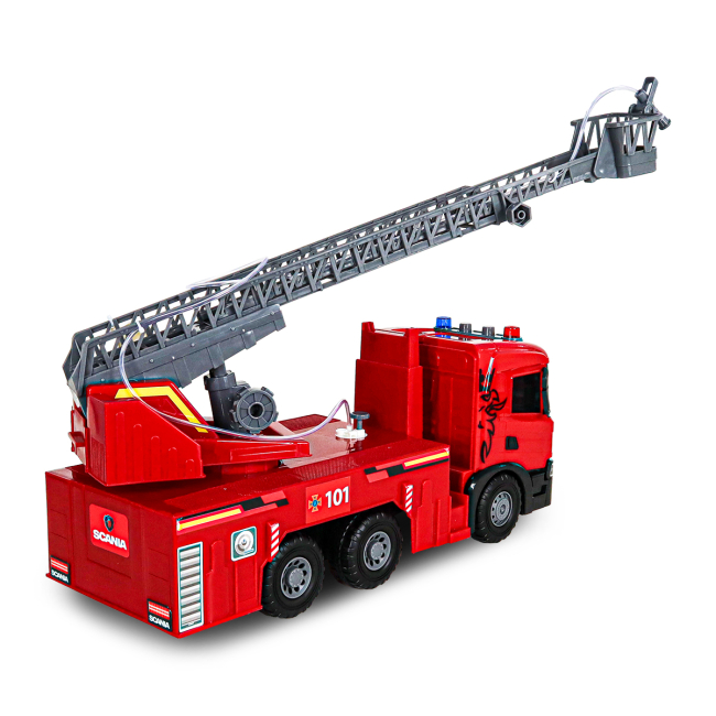 Транспорт і спецтехніка - Автомодель TechnoDrive Super Big Truck Пожежна машина Scania (5005KS)#6
