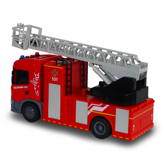Транспорт і спецтехніка - Автомодель TechnoDrive Big truck Пожежна машина Scania (6407KS)#6