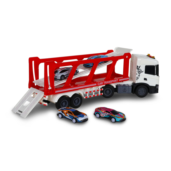 Транспорт і спецтехніка - Ігровий набір TechnoDrive Large truck Автоперевізник Scania (6414KS)#6