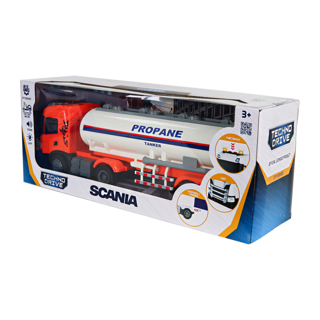 Транспорт і спецтехніка - Автомодель TechnoDrive Large truck Автоцистерна Scania (6418KS)#9
