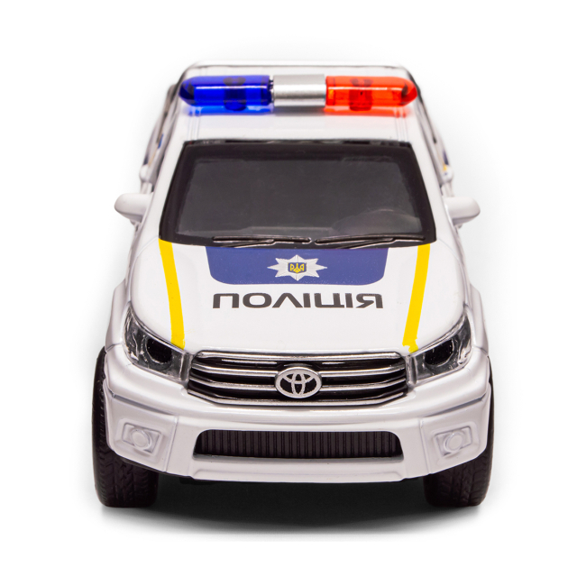 Транспорт і спецтехніка - Автомодель TechnoDrive Toyota Hilux Поліція (KM250426)#3