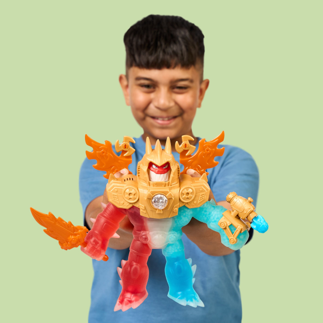 Антистрес іграшки - Стретч-антистрес Goo Jit Zu Meteor Madness Потрійна атака Гутрон Супрім (124572)#5