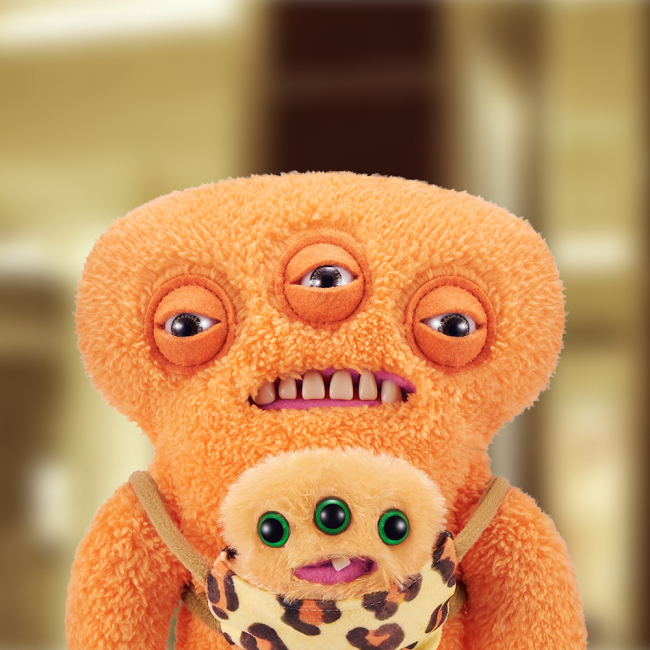 Персонажі мультфільмів - М'яка іграшка Fuggler Космічний Пухняш 22 см (15732D)#4