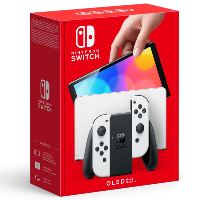 Ігрові приставки - Ігрова консоль Nintendo Switch OLED біла (45496883386)#8
