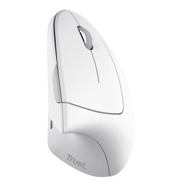 Клавіатура і миші - Мишка Trust Verto Ergonomic WL білий (25132_TRUST)#3