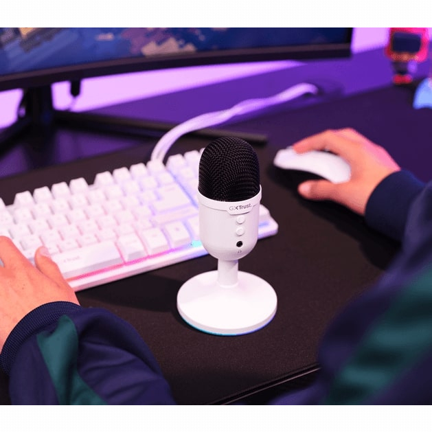 Мікрофони - Мікрофон Trust GXT 234 Yunix USB-A білий (25374_TRUST)#4