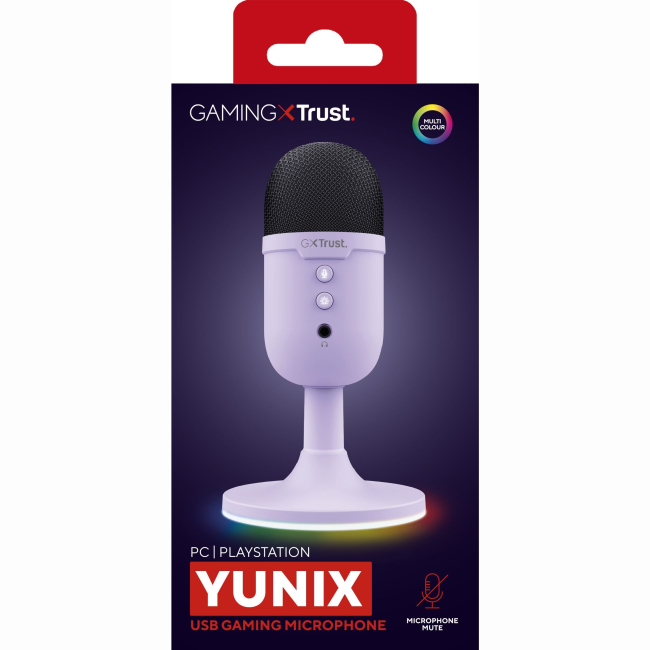 Мікрофони - Мікрофон Trust GXT 234 Yunix USB-A фіолетовий (25375_TRUST)#2