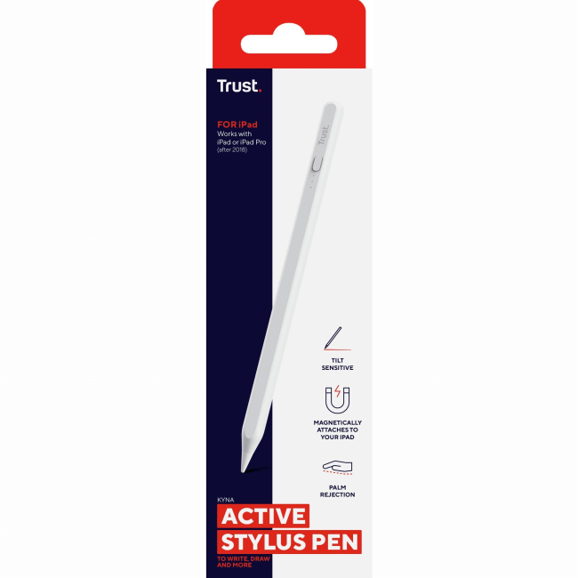 Планшети - Cтилус Trust Kyna білий (25191_TRUST)#6