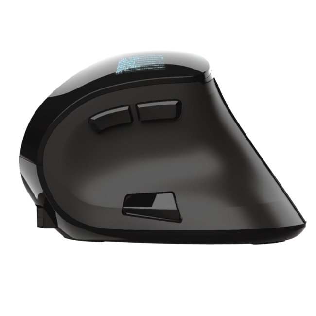 Клавіатура і миші - Мишка Trust Voxx Rechargeable Ergonomic WL чорний (23731_TRUST)#5