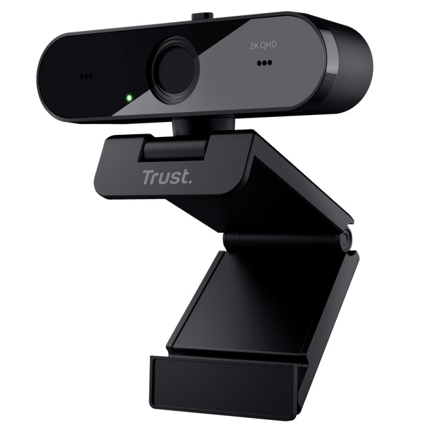 Блогерство і стрімінг - Вебкамера Trust Taxon ECO 2K QHD 30 fps auto focus чорний (24732_TRUST)#4