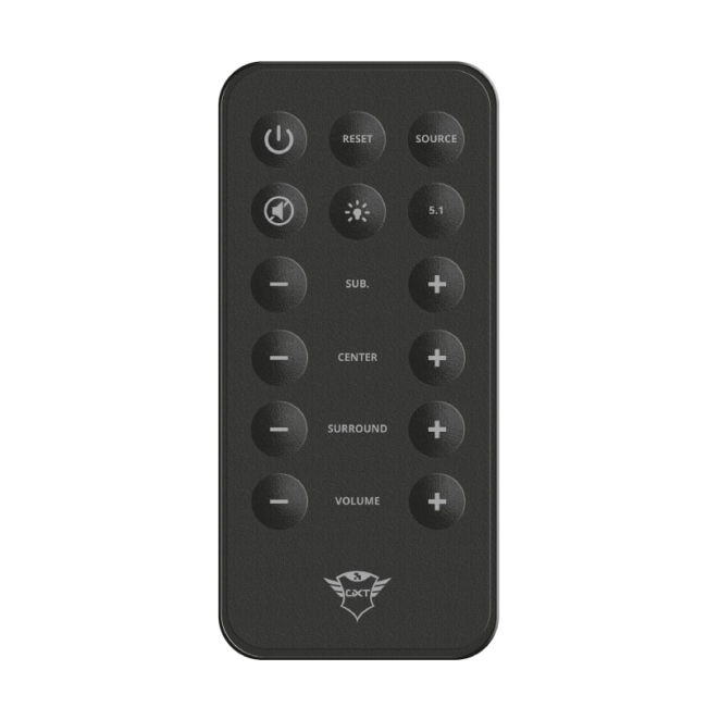 Колонки - Акустична система Trust GXT 658 Tytan 5.1. 90 Вт AUX чорний (21738_TRUST)#4