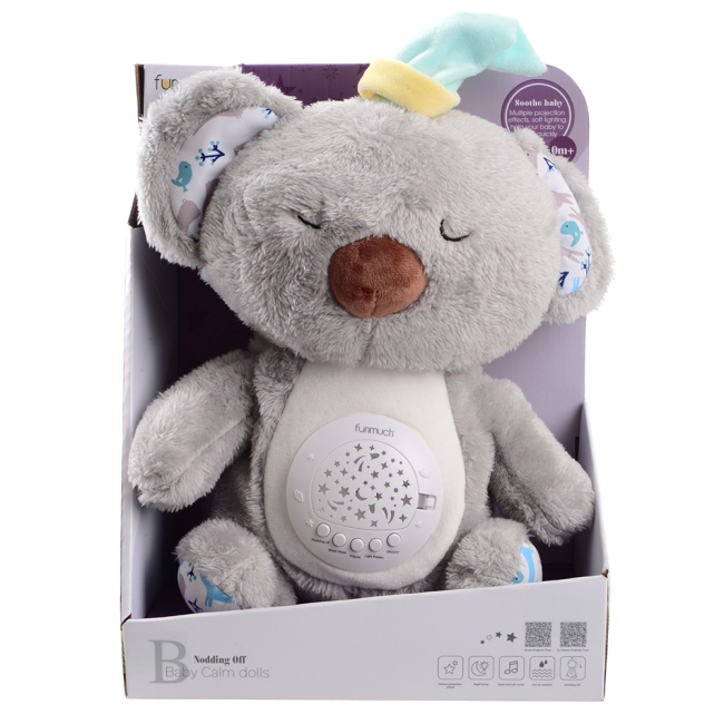 Нічники, проектори - Нічник Funmuch Коала з функцією колисання та проектором (FM666-76)#4