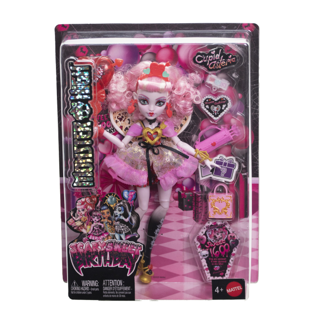 Ляльки - Лялька Monster High Страх який солодкий день народження Лялька Купідон (JBG77)#4