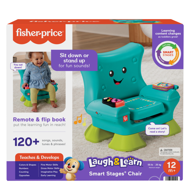 Розвивальні килимки - Інтерактивне крісло Fisher-Price Smart Stages (HTW90)#3