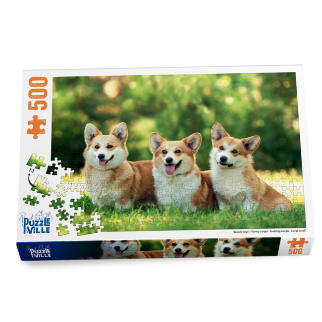 Пазли - Пазл Puzzleville Веселі коргі 500 елементів (PZL500_10)#2