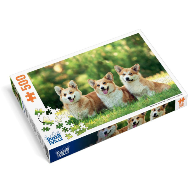 Пазли - Пазл Puzzleville Веселі коргі 500 елементів (PZL500_10)#4
