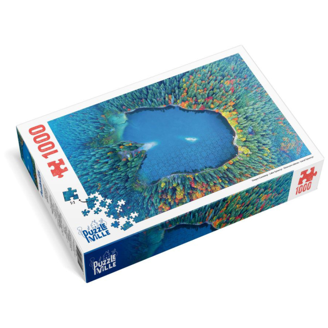 Пазли - Пазл Puzzleville Озеро Синевир 1000 елементів (PZL1000_1)#4