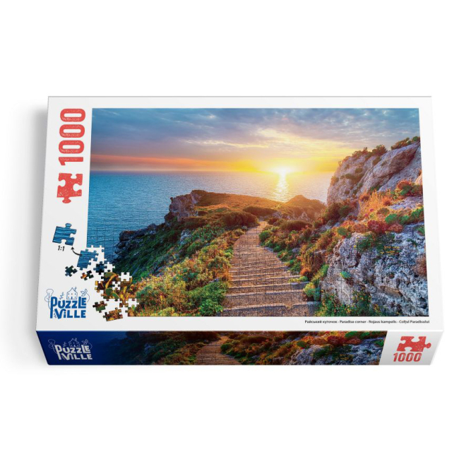 Пазли - Пазл Puzzleville Райський куточок 1000 елементів (PZL1000_6)#4