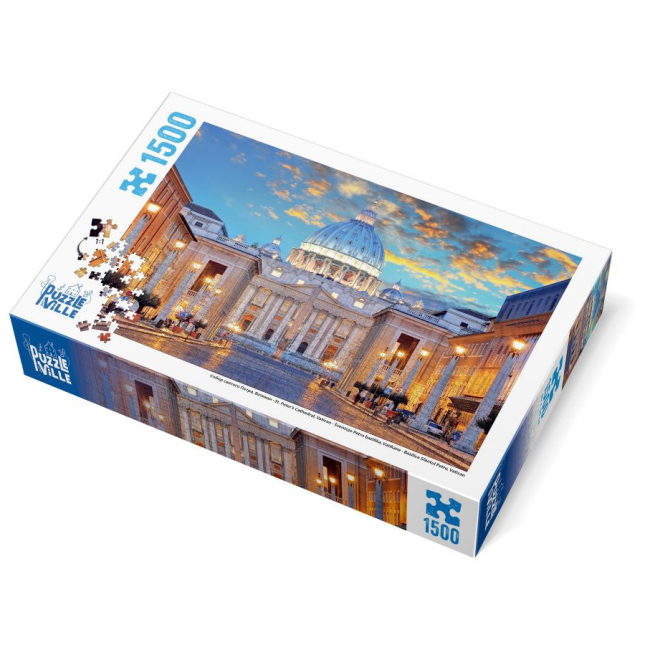Пазли - Пазл Puzzleville Собор святого Петра 1500 елементів (PZL1500_2)#3
