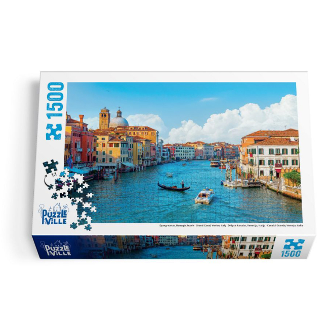 Пазли - Пазл Puzzleville Гранд-канал Венеція 1500 елементів (PZL1500_7)#2