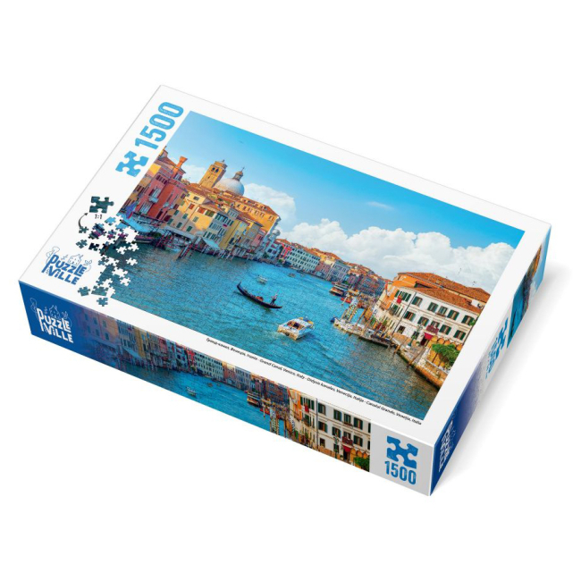 Пазли - Пазл Puzzleville Гранд-канал Венеція 1500 елементів (PZL1500_7)#3