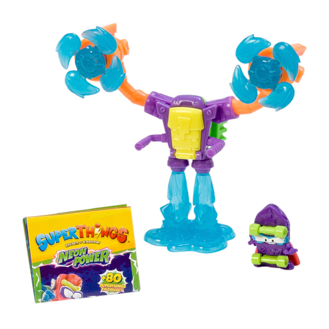 Фігурки персонажів - Ігровий набір SuperThings Neon power Екзоскелетон (PST11D612IN01)#3