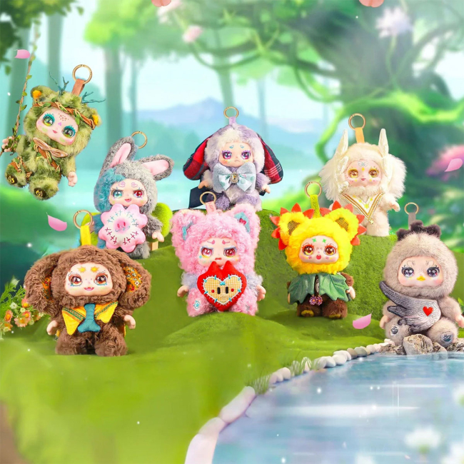 Персонажі мультфільмів - М’яка іграшка-сюрприз Pop Top Kimmon Чарівні створіння (556015)#3