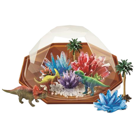 Наукові ігри, фокуси та досліди - Набір для дослідів 4M Вирощування кристалів Динозаври (00-03926/EU)#3