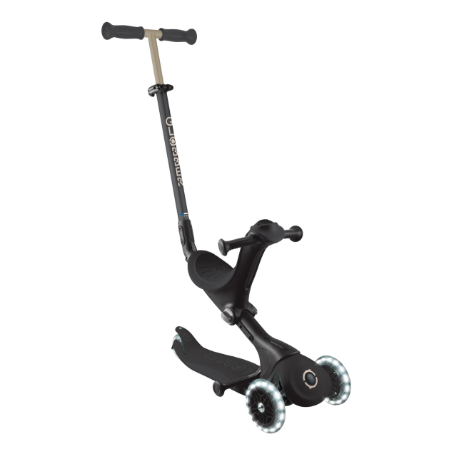 Самокати - Самокат Globber Go up deluxe lights 3 в 1 чорний (646-720-2)#2