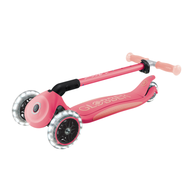 Самокати - Самокат Globber Elite lights glow рожевий (839-110)#3