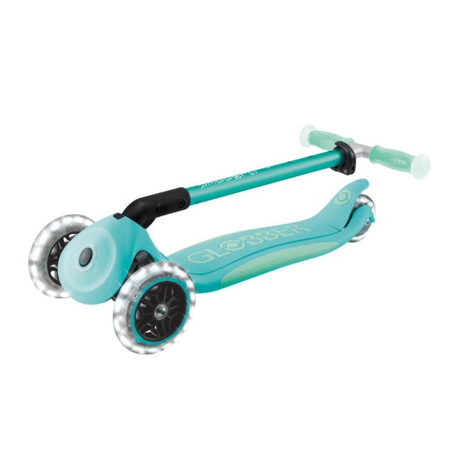 Самокати - Самокат Globber Elite lights glow м'ятний (839-206)#3