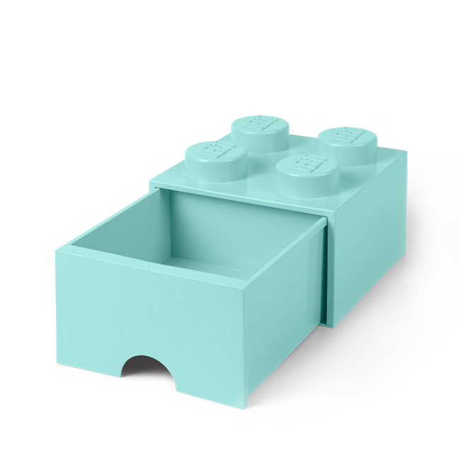 Бокси для іграшок - Висувний ящик для зберігання LEGO Lifestyle Цеглинка 4 світло-блакитний (40051742)#2