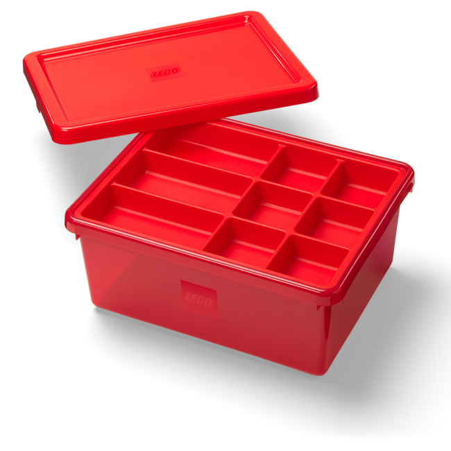 Бокси для іграшок - Бокс для сортування і зберігання LEGO Lifestyle червоний (41310800)#2