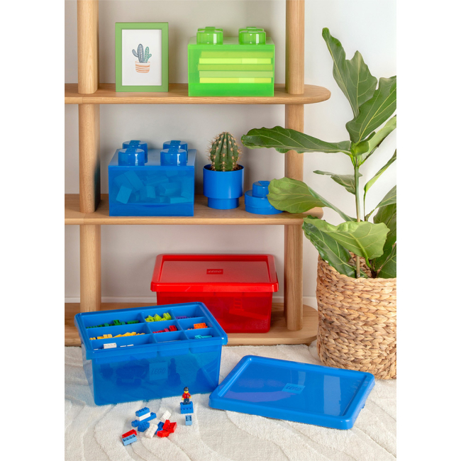 Бокси для іграшок - Бокс для сортування і зберігання LEGO Lifestyle червоний (41310800)#8