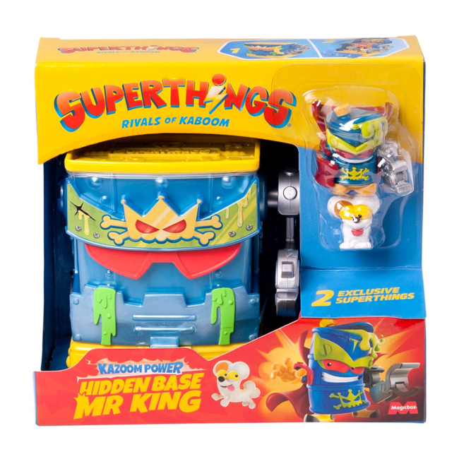 Фігурки персонажів - Ігровий набір SuperThings Kazoom Power Прихована база Містера Кінга (PSTSP112IN240)#4