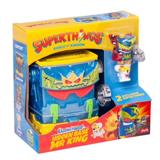 Фігурки персонажів - Ігровий набір SuperThings Kazoom Power Прихована база Містера Кінга (PSTSP112IN240)#5
