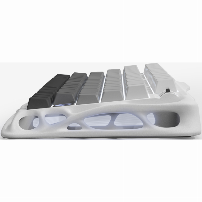 Клавіатура і миші - Клавіатура GravaStar Mercury K1 80keys Kailh Cheery Pink EN/UKR BT/WL/USB білий (GSK1_GWHT)#3