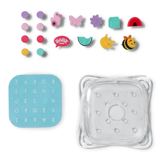 Одяг та аксесуари - Рюкзак-кенгуру для ляльки Baby Born Pinplay Яскрава прогулянка (837603)#3