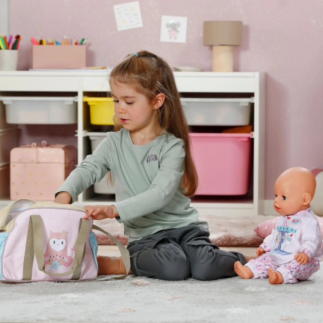 Одяг та аксесуари - Сумка для ляльки Baby Born Квітковий настрій (837894)#5