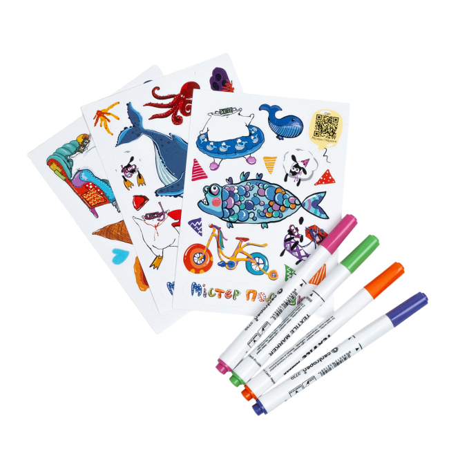 Розмальовки та актівітібуки (2-6 років) - Подарунковий бокс «Містер Подушка та кит Ґудзичок» (4820296570041)#4