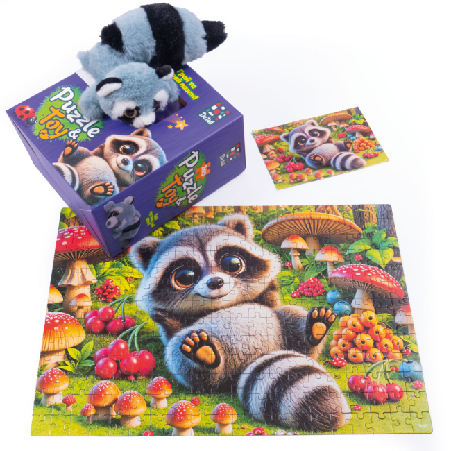 Пазли - Пазли De.tail Єнотик 260 деталей (DT200-09)#2