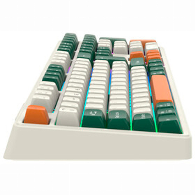 Клавіатура і миші - Клавіатура бездротова Canyon Shadder GKW-11 RGB Silent UA Wireless/Bluetooth/USB White (CND-SKBW11)#5