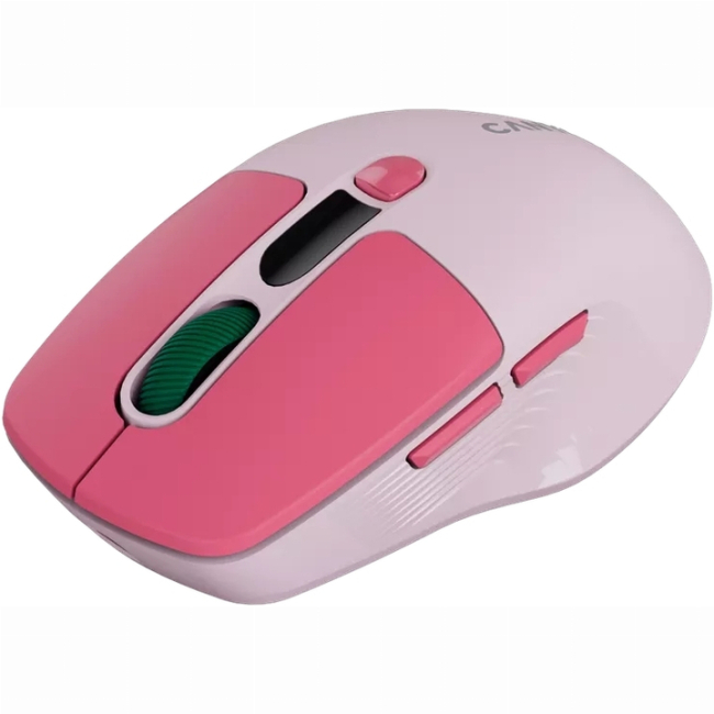 Клавіатура і миші - Мишка Canyon MW-26 LCD Silent Wireless/Bluetooth Pink (CNS-CMSW26P)#2