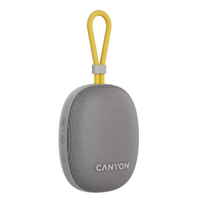 Колонки - Портативна колонка Canyon OnMove 12 5W Grey (CNE-CBTSP12GY)#2