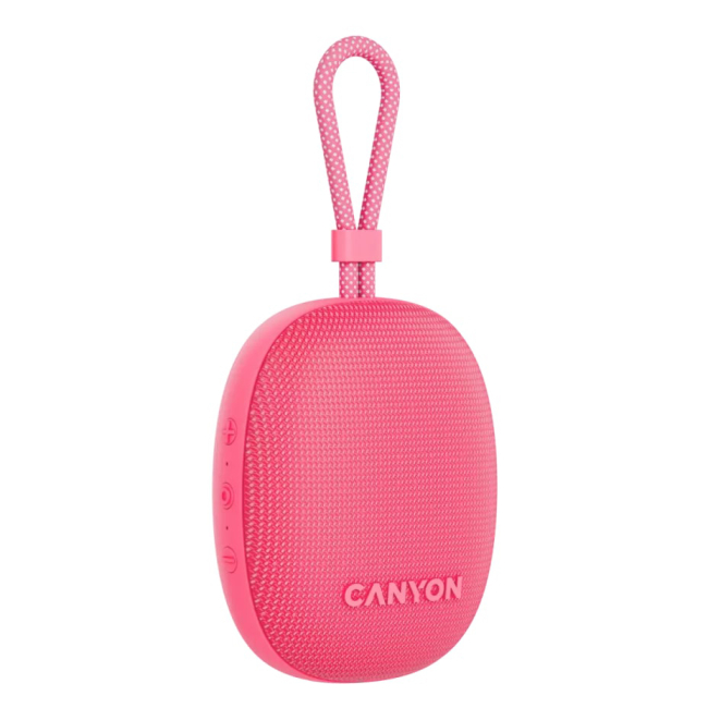 Колонки - Портативна колонка Canyon OnMove 12 5W Pink (CNE-CBTSP12PK)#2