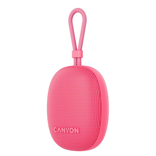 Колонки - Портативна колонка Canyon OnMove 12 5W Pink (CNE-CBTSP12PK)#3